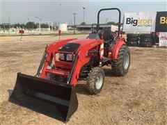 2015 Mahindra 15384FHIL Compact Utility Tractor W/Loader 
