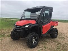 2017 Honda Pioneer EPS 1000 4X4 UTV BigIron Auctions