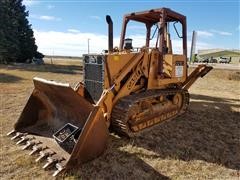 Case 850B Track Loader W/Case 35 Backhoe Attachment 