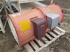 Coldwell F24-712 & H24-NGE 24" Gas Dryer & Aeration Fan 