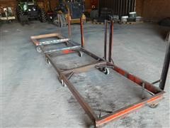 4253 Homemade Steel Caster Platforms 