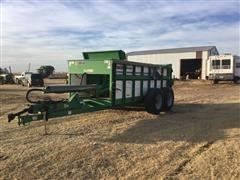 2009 Frontier MS 1455 H Large Hydraulic-Push Manure Spreader 