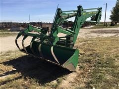 John Deere 840 Loader And Grapple 