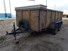 Homemade T/A Flatbed Trailer 