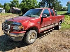 1999 Ford F150XLT 4x4 Extended Cab Long Bed Pickup 