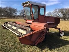 Hesston 6450 Self Propelled Windrower 