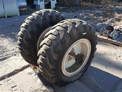 Row Crop Big A Goodyear Front Tires, Axles, And Rims 