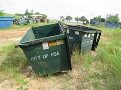 2 Cubic Yd Garbage Dumpsters 