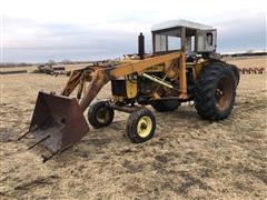 1964 Minneapolis Moline M602 LP Gas 2WD Tractor W/loader 