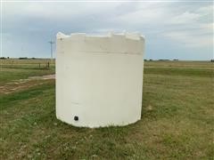 3000 Gallon Poly Storage Tank 