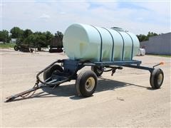 1000 Gallon Nurse Tank On 4 Wheel Running Gear 