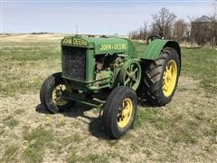 John Deere Spoked Flywheel D 2WD Tractor 