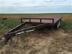 Homemade Flatbed Trailer 