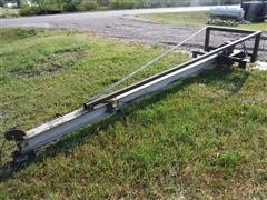 Homemade Skid Steer Cable Rafter Hoist 