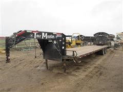 2008 Towmaster Gooseneck Flatbed Trailer 