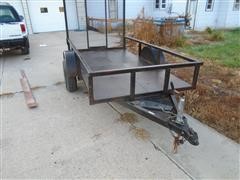 Homemade Golf Cart Trailer 