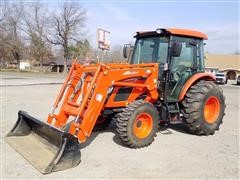 2017 Kioti RX7320 4x4 Compact Utility Tractor w/ KL7230 Loader 