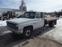 1981 Chevrolet Scottsdale 30 S/A Flatbed Dually Pickup 
