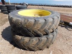 John Deere/Agri Max 480/80R46 Tires And Rims 