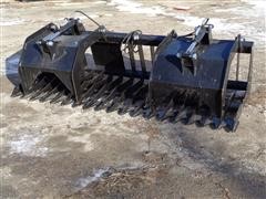 2019 Brute 79" Skid Steer Brush Grapple 