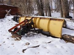 12' Bucket Mount Snow Plow 