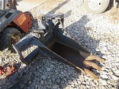 CID Extreme Attachments Severe Duty Stump Bucket Skid Steer Attachment 