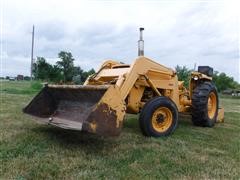 Massey Ferguson 40 2WD Industrial Tractor W/Loader & Box Blade 