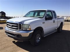 2004 Ford F250XLT 4x4 Extended Cab Pickup 