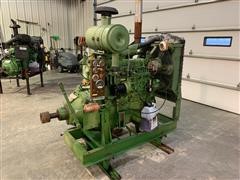 John Deere RG6466 Diesel Power Unit On Cart 