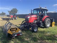 2020 Massey Ferguson 4607M 2WD Tractor W/Broom 