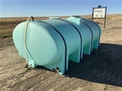 3,250-Gal Flat Bottom Poly Tank 