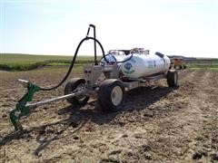 Dual 1000 Gal Anhydrous Ammonia Nurse Tanks 