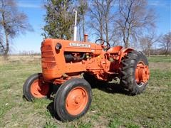 1960 Allis-Chalmers D14 2WD Tractor/Loader/2 Bottom Plow 