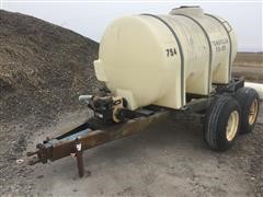 750 Gallon Water Nurse Tank Trailer 