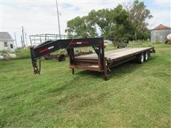 2011 24' Flatbed Trailer 