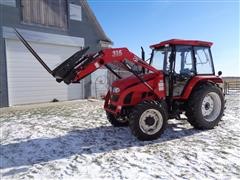 2011 Nortrac 82 XTC MFWD Tractor W/Koyker 315 Loader 