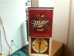 Miller Beer Clock 