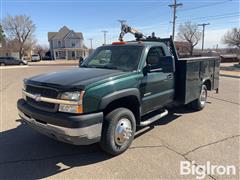 2004 Chevrolet Silverado 3500 4x4 Service Truck 