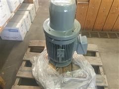 General Electric 5KE256DTT6015A Vertical Hollow Shaft Electric Motor 