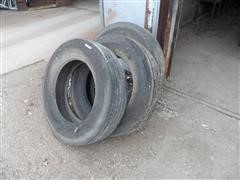 Mixed 255 75R 22.5 Truck Tires 