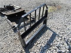 2015 Tomahawk Pallet Fork Carriage Skid Steer Attachment 