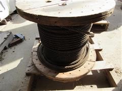 3/4 " Steel Cable On Spool 