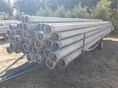 8" Aluminum Gated Irrigation Pipe 