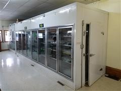 Large Commercial Walk-in Cooler/Freezer 