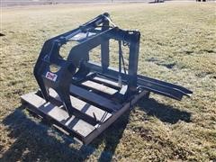 Stout Grapple & Pallet Fork Extensions Skid Steer Attachments 