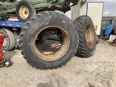 18.4R38 Tractor Tires W/Steel Rims 