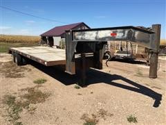 Homemade 5th Wheel T/A Flatbed Trailer 