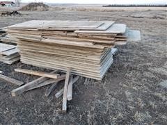 Wood Basement Forms 