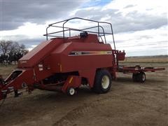 2002 Hesston 4760 Large Square Baler w/ Accumulator 