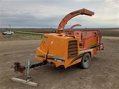 2007 Vermeer BC1000XL Portable Industrial Wood Chipper 